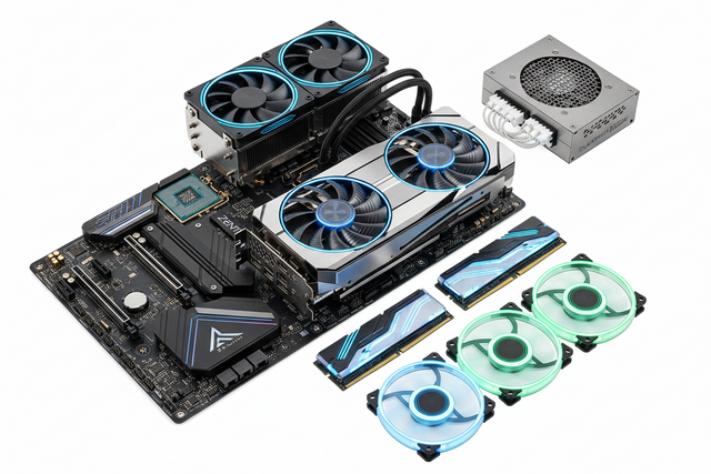 PARTES Y PIEZAS DE COMPUTADORA