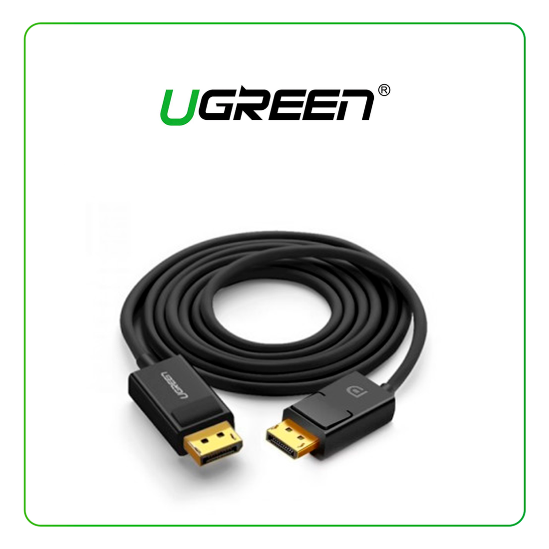 CABLE DISPLAY PORT 1.2 - MACHO A MACHO - 3 MTS - RESOLUCION 4K A 60 HZ