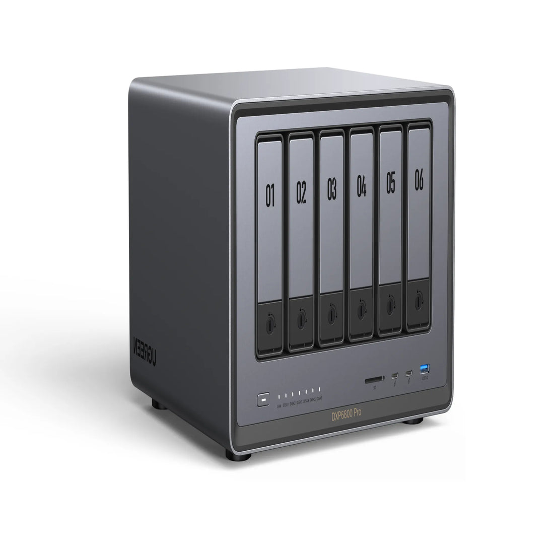 25898B - DXP6800 PRO - ALMACENAMIENTO NAS 6 BAHIAS - NO INCLUYE DISCO
