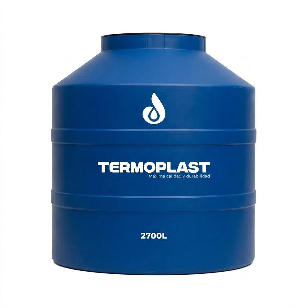 TANQUE DE AGUA ELEVADO 2700 LITROS TERMOPLAST