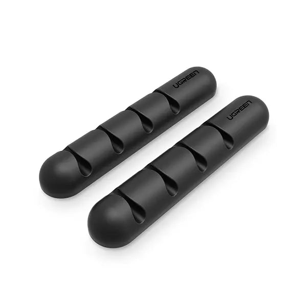 ORGANIZADOR DE CABLES C/ 7 RANURAS - DIAMETRO 5MM - MATERIAL GEL SILICE