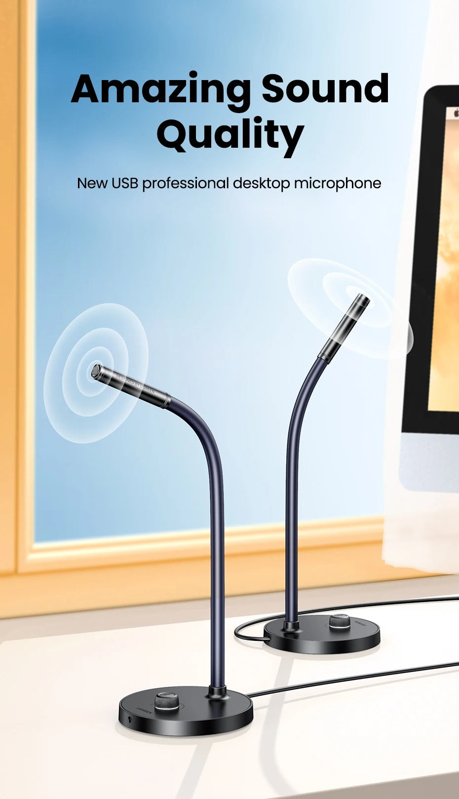 MICROFONO USB P/ PC - OMNIDIRECCIONAL