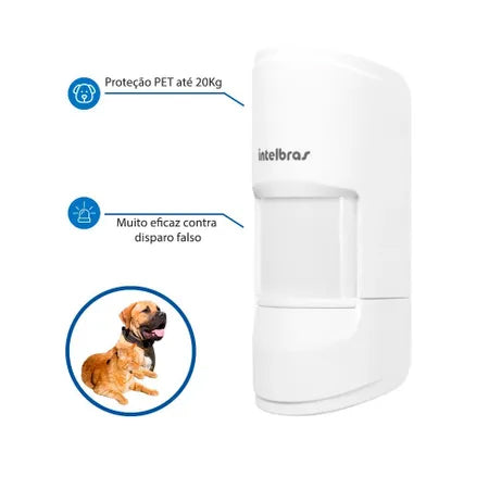 Sensor de Movimiento Inalambrico IVP 4101 Pet Smart (Outlet)