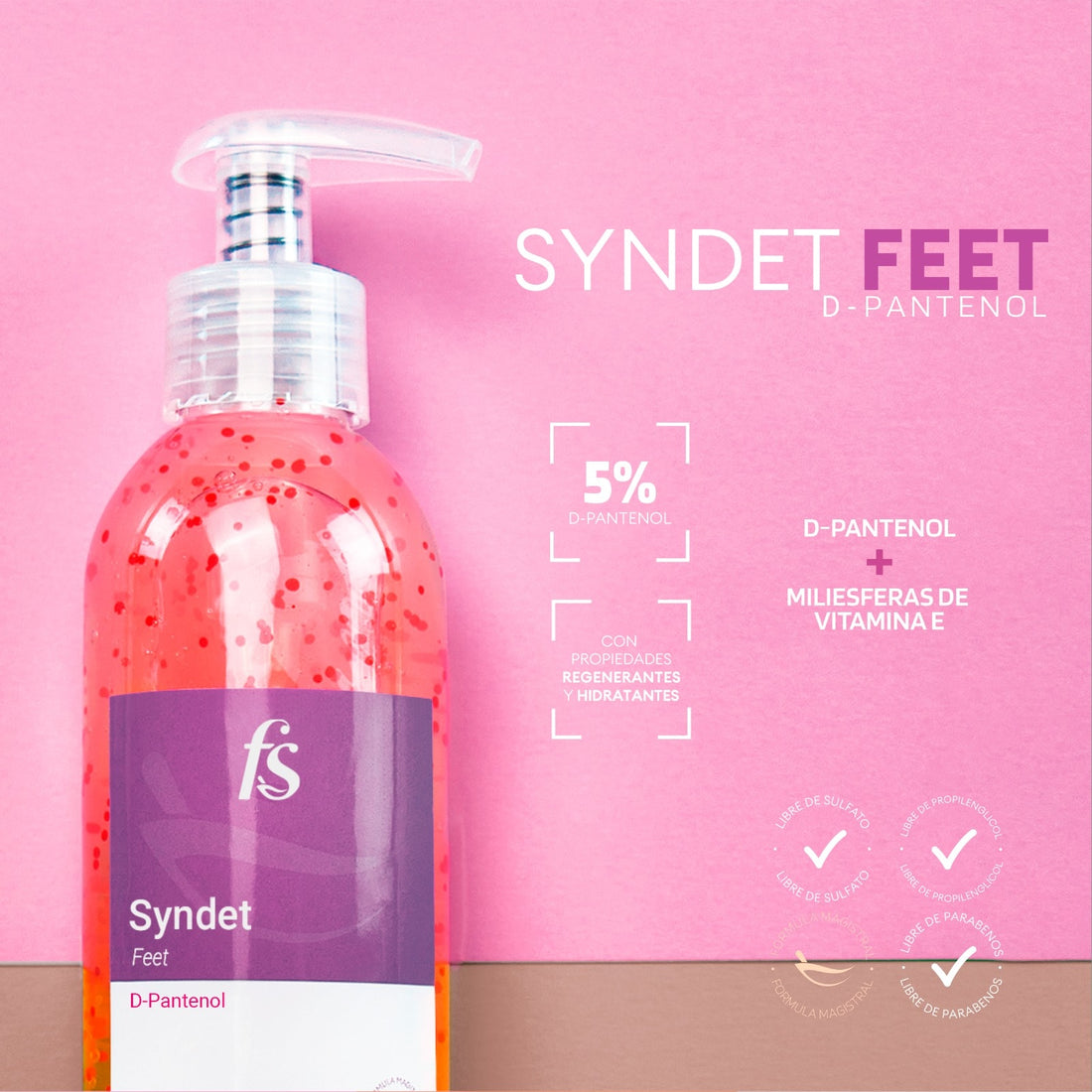 HIGIENE PODOLOGICO SYNDET FEET D-PANTENOL 240ML