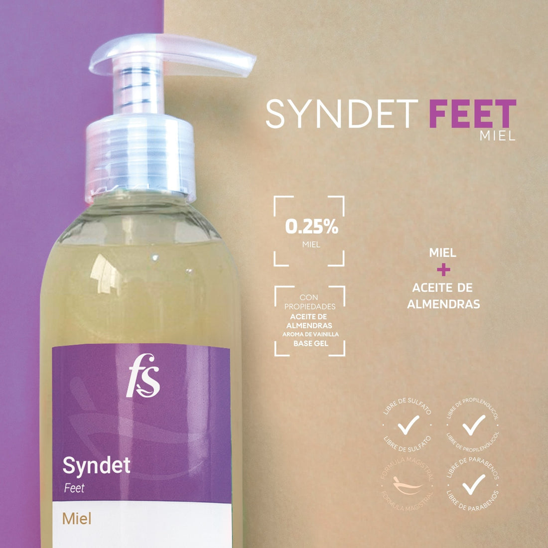 HIGIENE PODOLOGICO SYNDET FEET UREA 10% 240ML