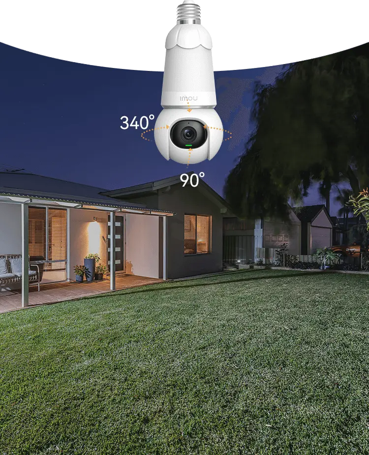 cámara de seguridad inteligente tipo foco (Bulb Cam)