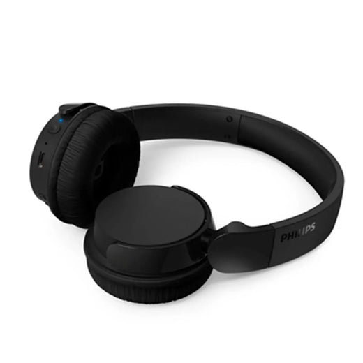 AUDIFONO C/MICROF. PHILIPS TAH4209 BT 55H PLEGABLE FAST CHARGE BLACK*