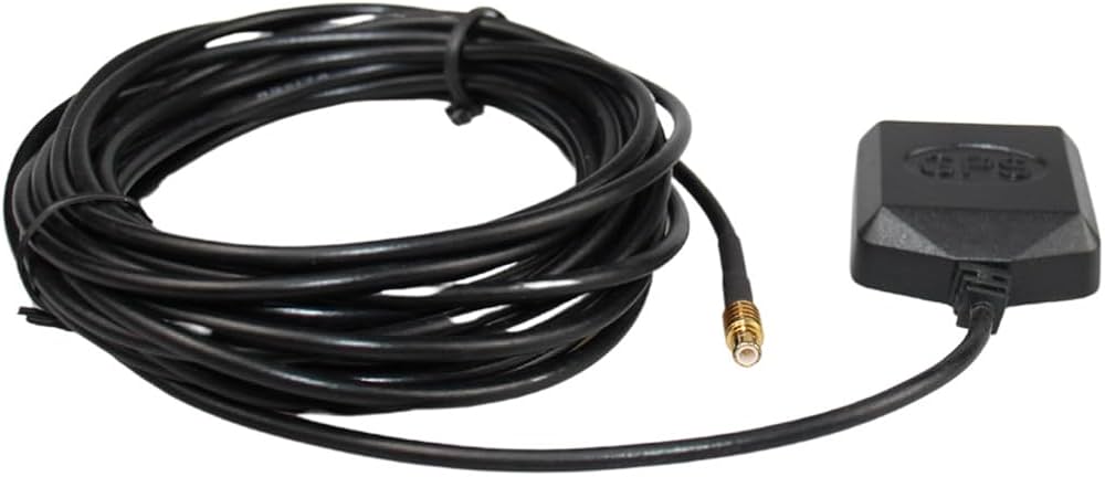 GPS ANTENNA, WALL OR POLE MOUNT.  INTEGRATED 3M CABLE WITH SMA CONNECTOR