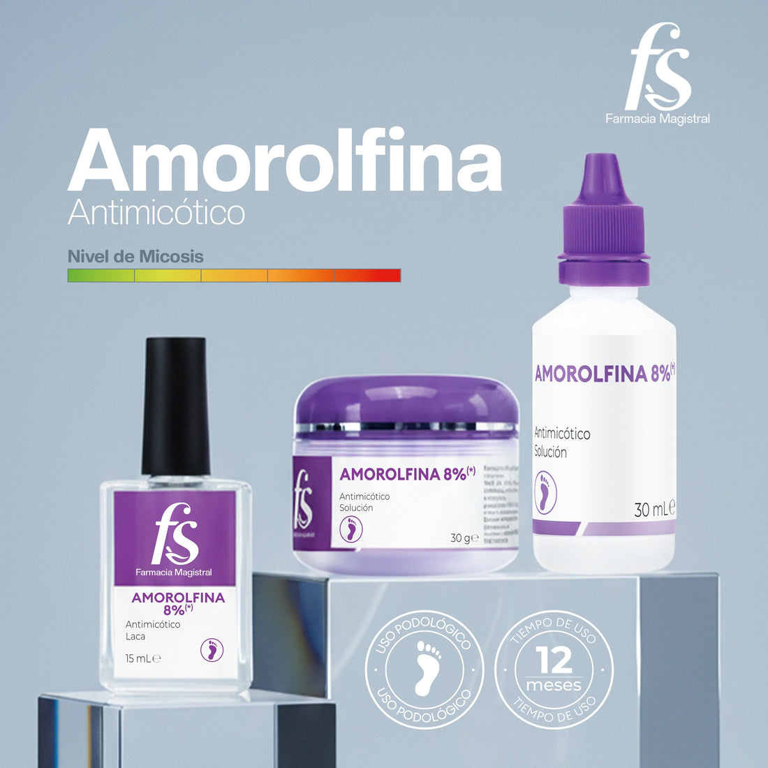 CREMA PODOLOGICA ANTIMICOTICA AMOROLFINA