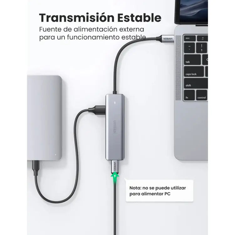ADAPTADOR HUB - 4 USB3.0