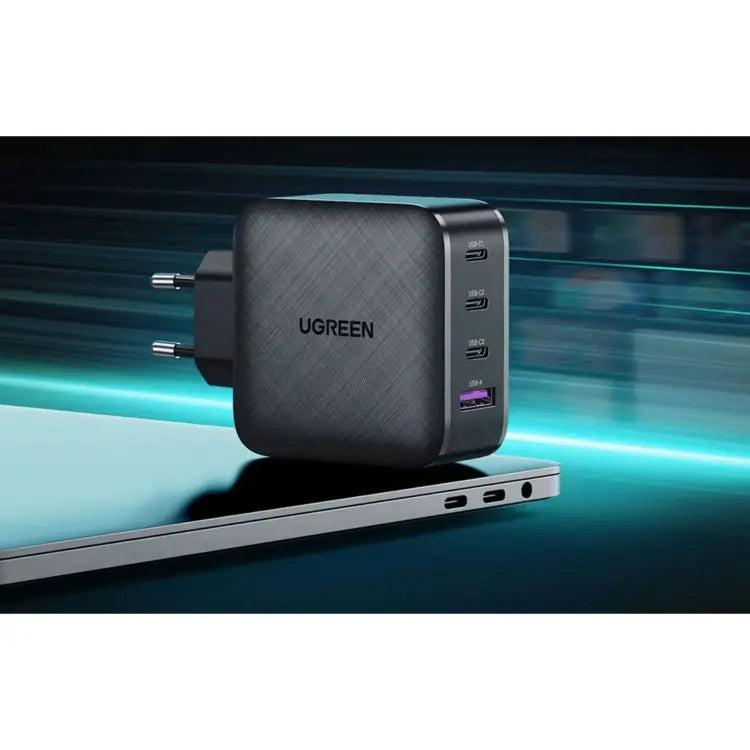 CARGADOR WALL CHARGER - 65 W - 1 USB A+3 USB C