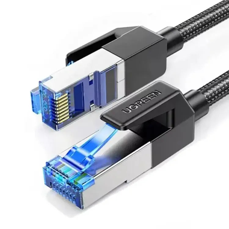 CABLE CAT8 - 2MTS TRENZADO - CONECTORES MODULARES