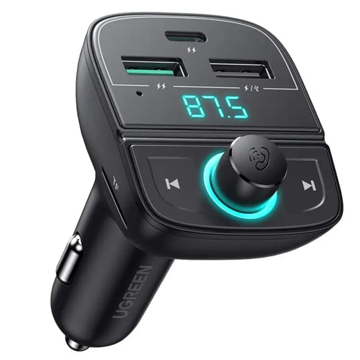 TRANSMISOR FM - BLUETOOH - CARGADOR PARA CARRO - RANURA TARJETA TF