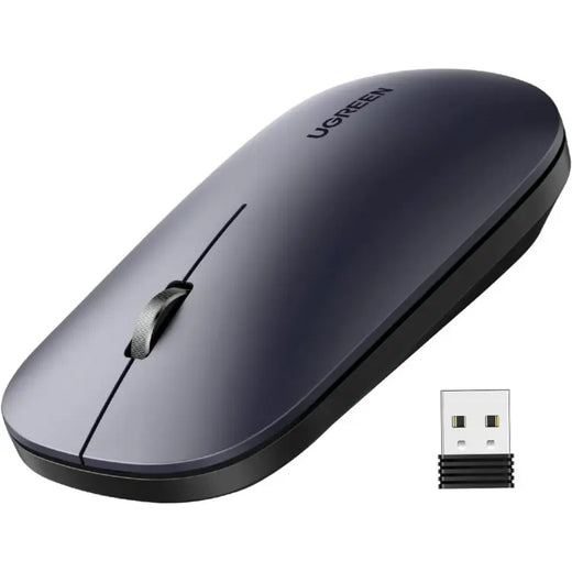 MOUSE INALAMBRICO NEGRO - 4000 DPI