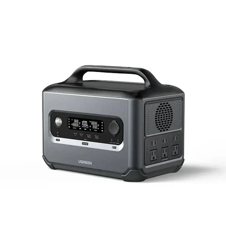 ESTACION DE ENERGIA PORTATIL POWER ROAM 600 - 600 WATTS - CARGA CON PANEL SOLAR