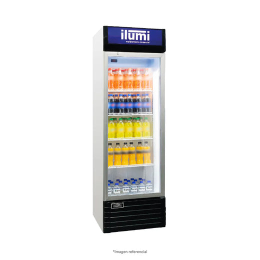 Bc Cooler (Fan Cooling) Puerta Vidrio Vertical 320L  Ilumi