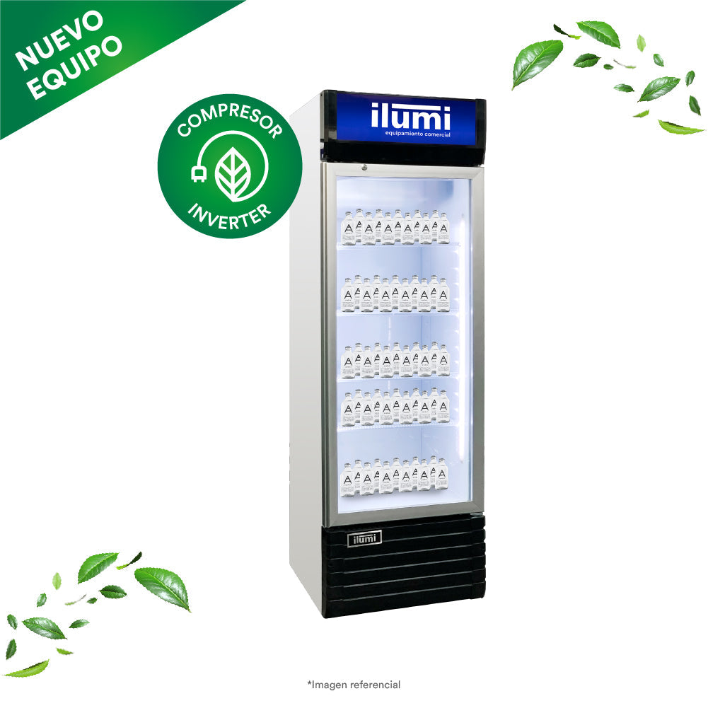 Bc Cooler (Inverter) Puerta Vidrio Vertical 350L  Ilumi