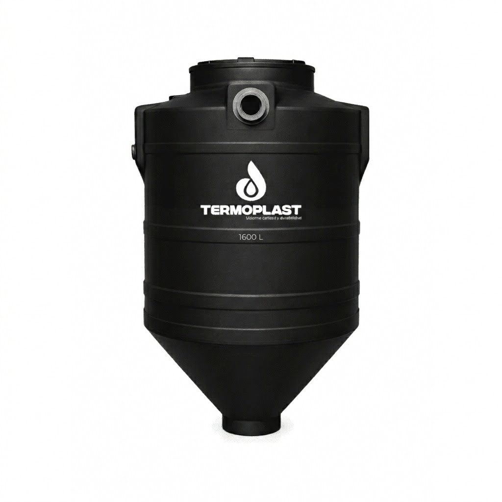 BIODIGESTOR AUTOLIMPIABLE DE 1600 LITROS TERMOPLAST