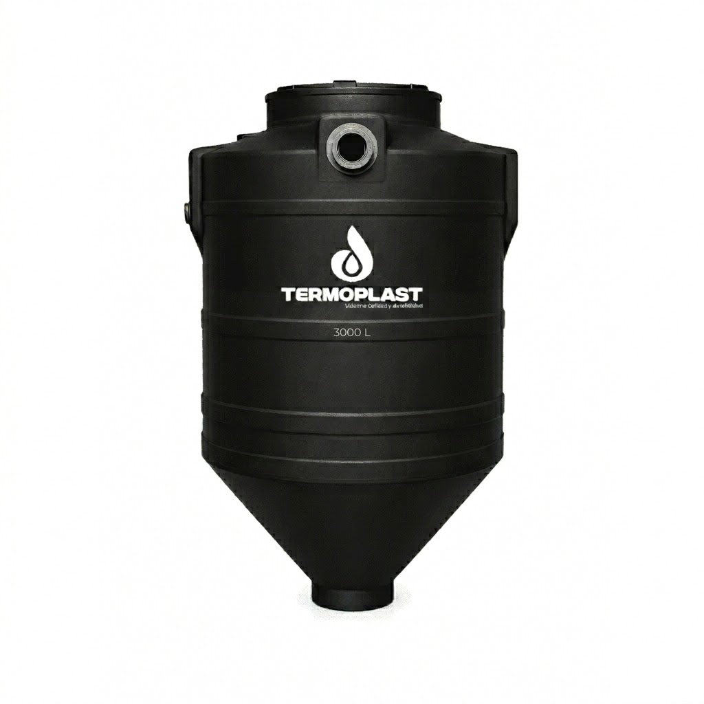 BIODIGESTOR AUTOLIMPIABLE DE 3000 LITROS TERMOPLAST