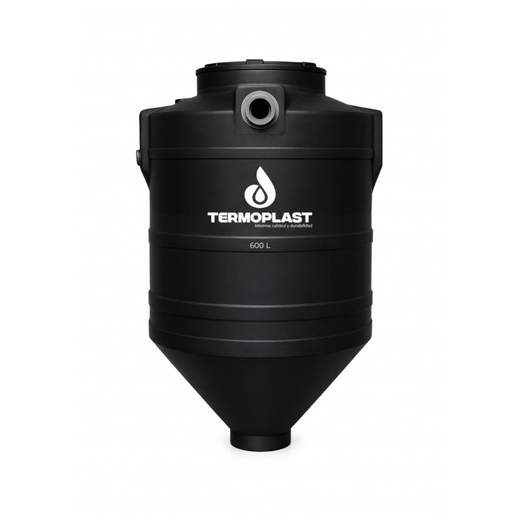 BIODIGESTOR AUTOLIMPIABLE DE 600 LITROS TERMOPLAST