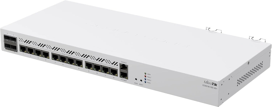 Cloud Router Switch 8 Puertos 10G RJ45, 4 compartidos RJ45/SFP+