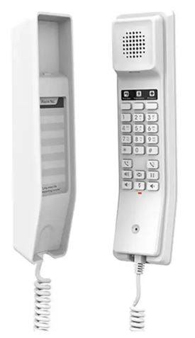Hotel Phone, 2 Line IP Phone, 2 SIP Accounts, HD Audio, Built In Wi-Fi, White Colour, 1Yr Wty