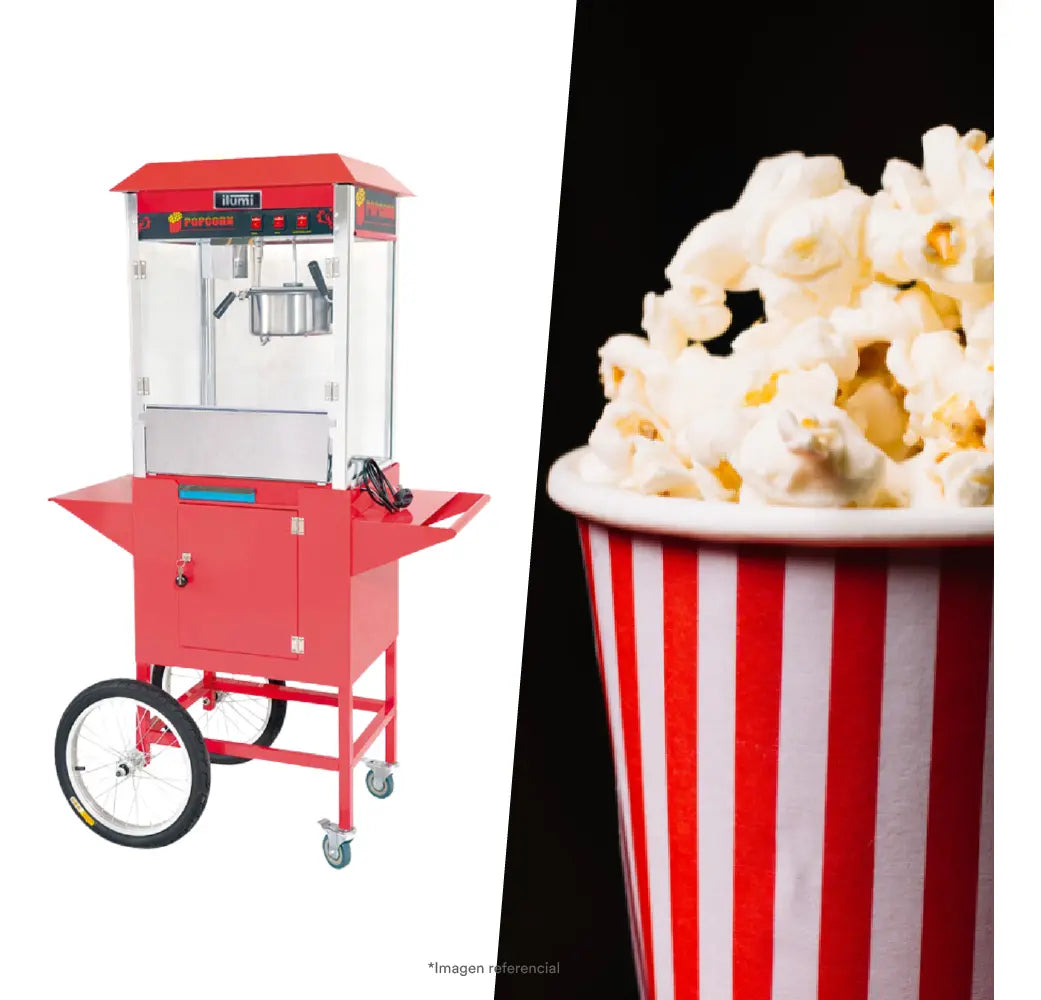 Máquina Industrial De Pop Corn Ilumi