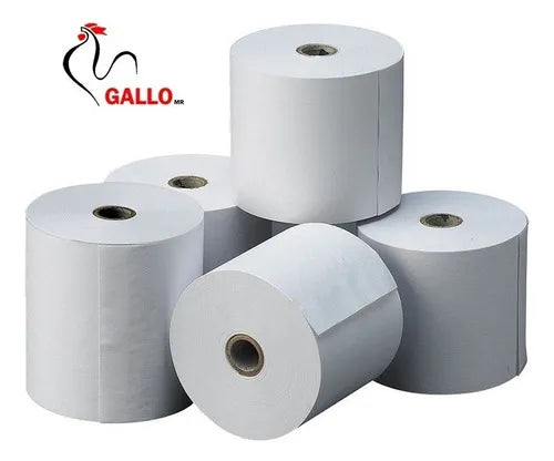 CONTOMETROS ROLLOS DE PAPEL TERMICO 80X80 CAJA X20 FACTURAS ELECTRONICAS