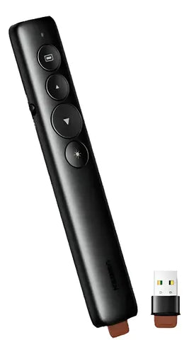 PRESENTADOR LASER INALAMBRICO - 100 MTS - COMPATIBLE WINDOWS - MACOS - LINUX