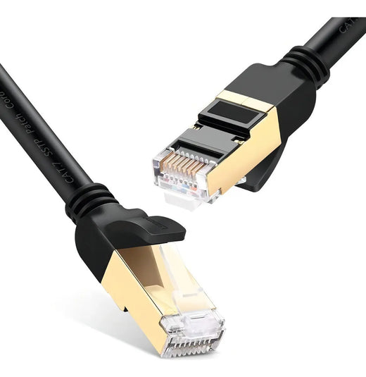 CABLE ETHERNET CAT7 F/FTP - 2 MT - CONEXION RJ45 - COBRE PURO 28 AWG