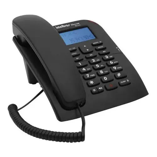 Telefono Alambrico con Identificador TP2000 Negro