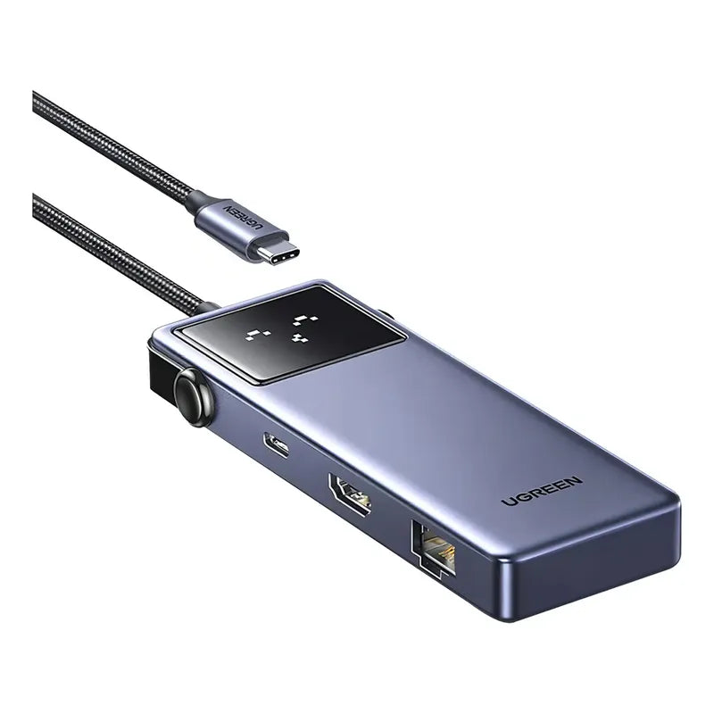 USB - C TO HDMI 4K 60HZ+2 USB - A3.0+USB - C3.0+USB - A2.0+GIGABIT RJ45+PD(100W)