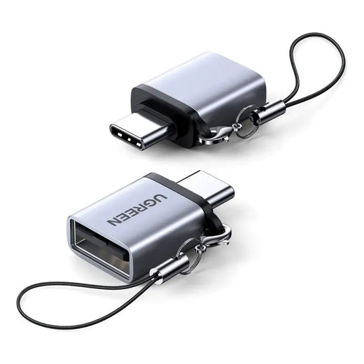ADAPTADOR CON SUJETADOR TIPO C A USB 3.0 - GRIS