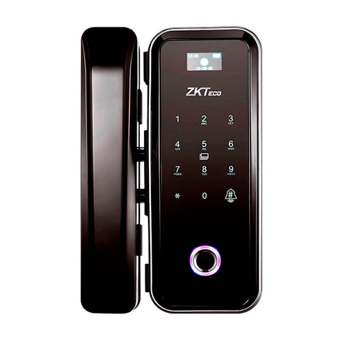 ZKTECO GL300W/R Cerradura Inteligente WIFI Derecho con Lector de Huella, Tarjeta MIFARE, PIN