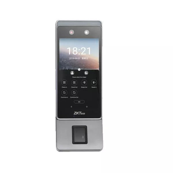 ZKTECO HORUS-E1-FP Control de Asistencia WIFI 4G con Lector de Huella, Rostro y Tarjeta
