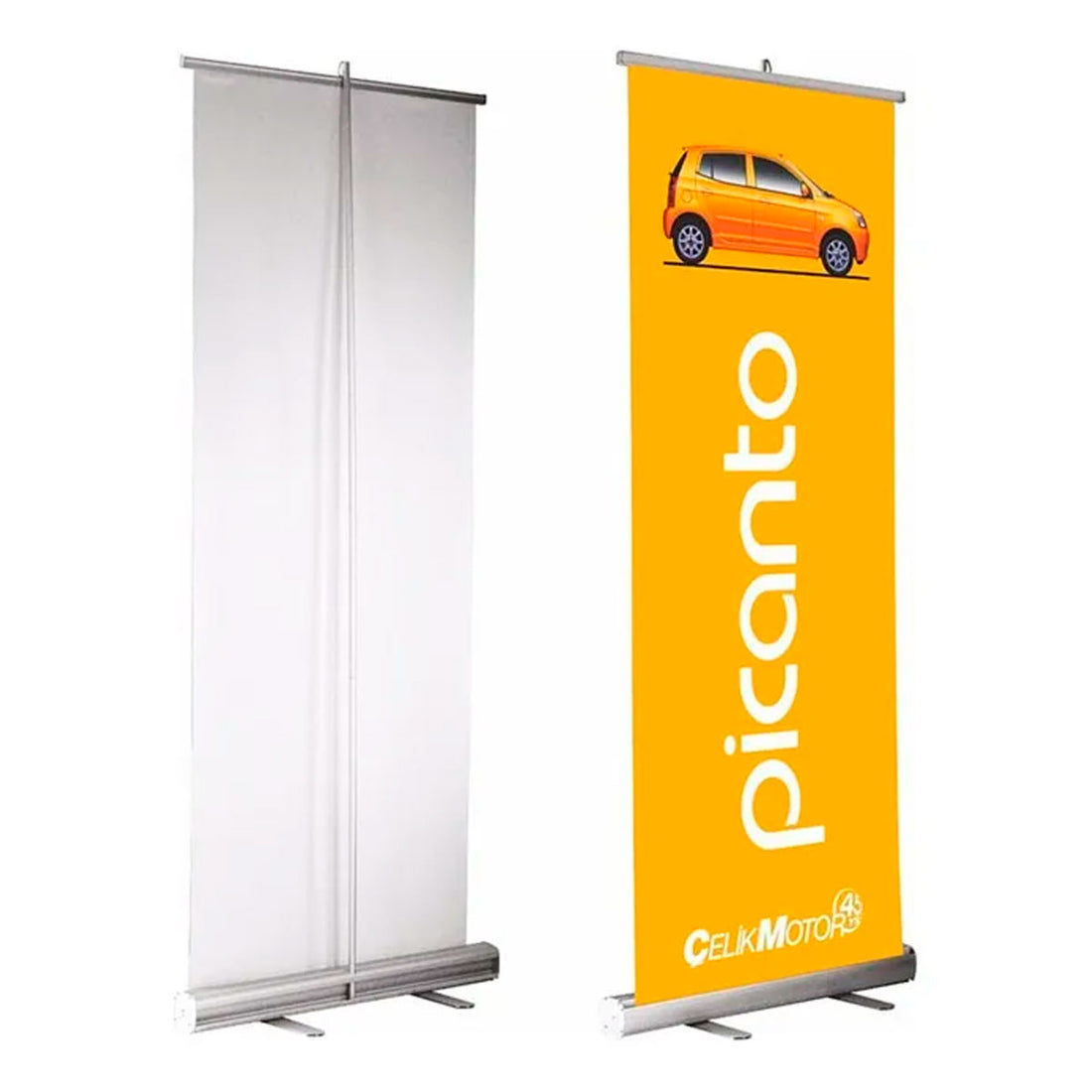 ROLL SCREEN PUBLICITARIO COMERCIAL 1.20X2 M