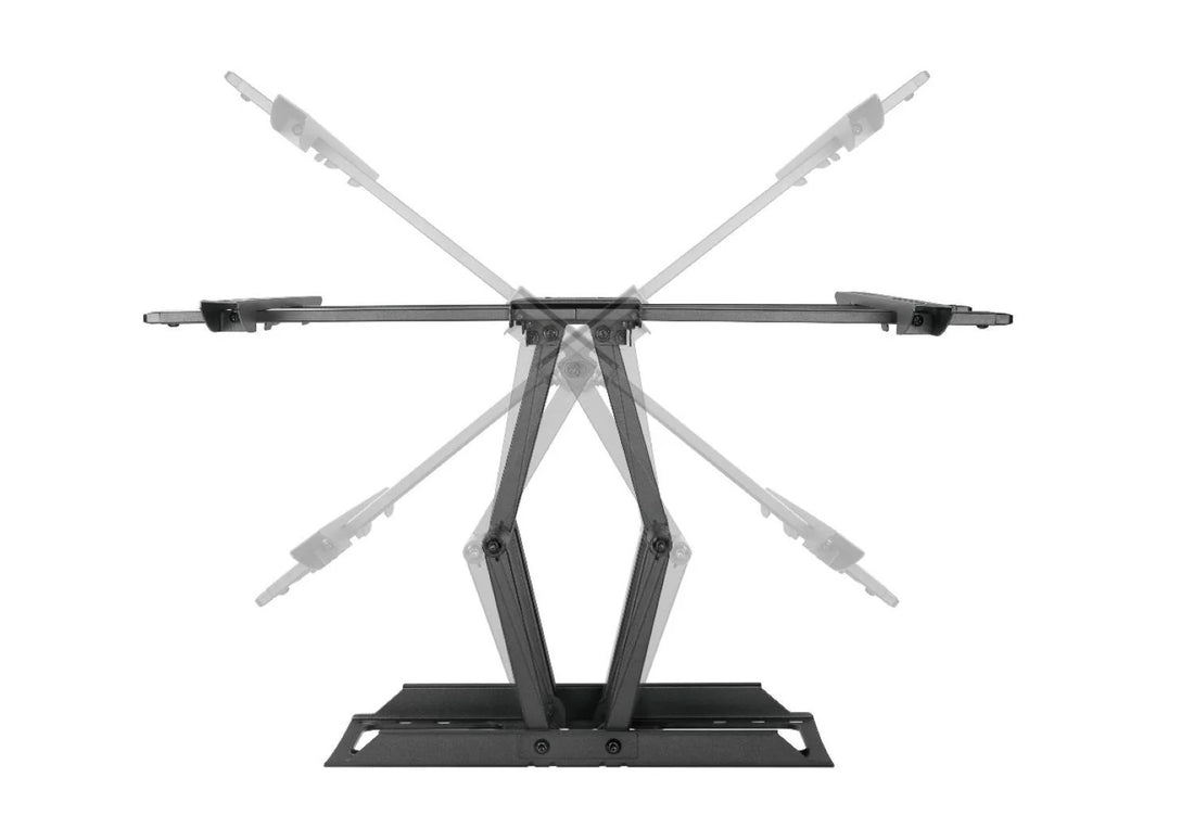 RACK MOVIBLE PARA TV DE 37 A 90 PULGADAS – PK95