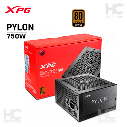 FUENTE XPG PYLON 2 750W 80+ BRONZE SM PYLONII750B-BKCUS