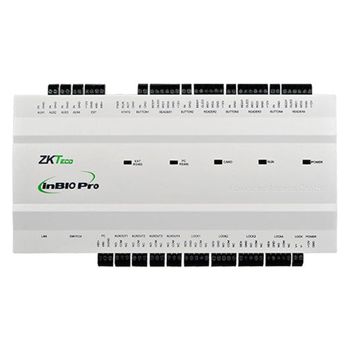 ZKTECO INBIO460 PRO BOX Panel de Control de Acceso para 4 Puertas