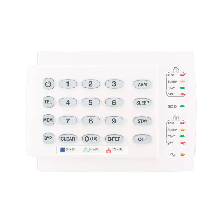 Teclado LED Cableado de 10 Zonas Paradox K10H (Outlet)