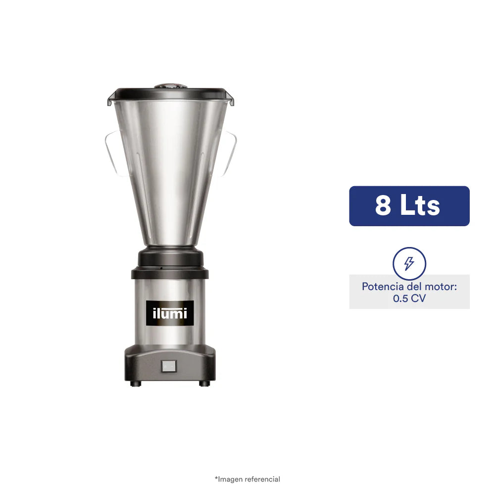 Licuadora Industrial Comercial 8L Ilumi