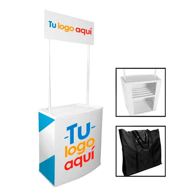 MÓDULO STAND COUNTER PORTATIL PVC 80X200CM MARKETING PUBLICITARIOS