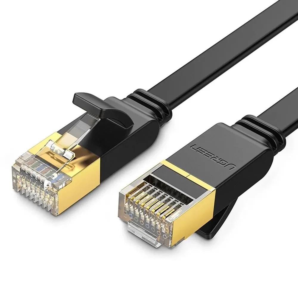 CABLE ETHERNET PLANO CAT7 U/FTP - 3 MT - CONEXION RJ45 - COBRE PURO 32AWG
