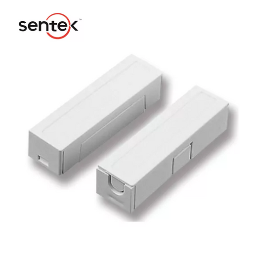 BS-2033WH - Contacto magnético de plástico para puerta de madera (Blanco)