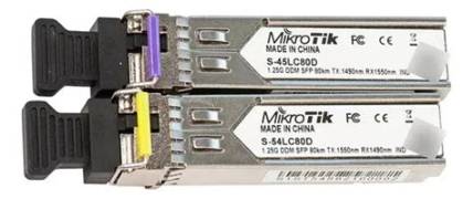 Par de modulos SFP, S-45LC80D and S-54LC80D (SM) (80km)