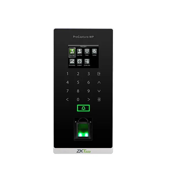 ZKTECO PROCAPTURE-WP Control de Acceso IP con Lector de Huella y Tarjeta