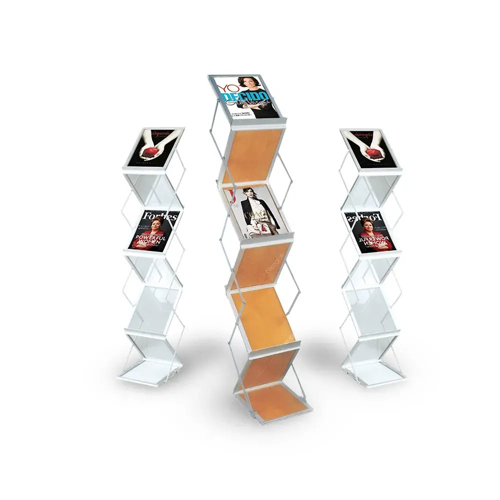 PORTA CATALAGO PLEGABLE BROCHURE Z A4 21X27.9 CM