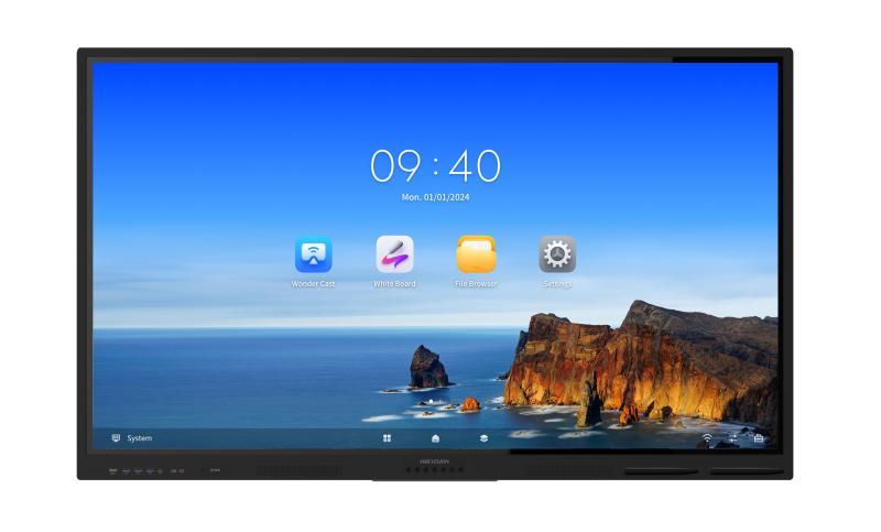 PANTALLA INTERACTIVA HIKVISION DS-D5B86RB/EL 86" 4K ANDROID 13 8GB (321000679)