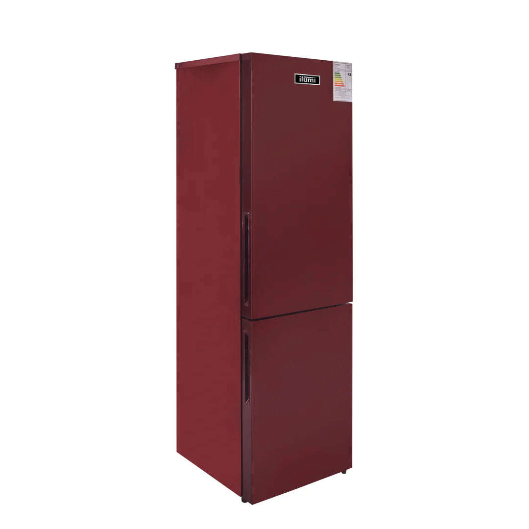 Refrigeradora Negra/Roja 275L Ilumi