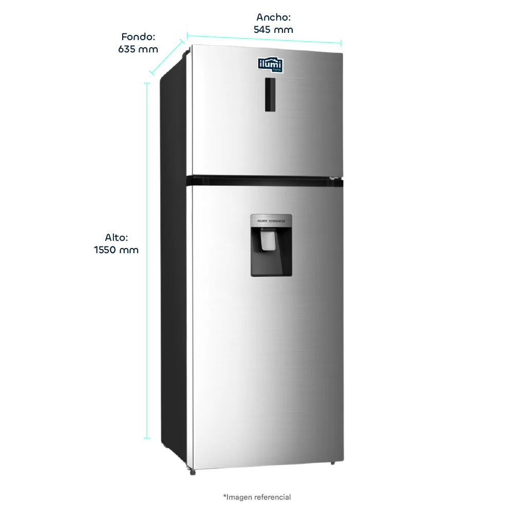 Refrigeradora No-Frost 420Lts -  Ilumi